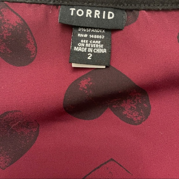 Torrid Heart Top - Picture 7 of 8